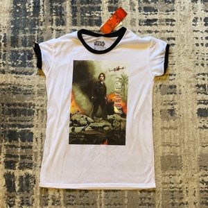 NWT Star Wars Ringer Tee